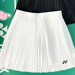Women 2‑in‑1 Pleated Skirts Athletic Skorts Tennis Running L golf gym Badminton